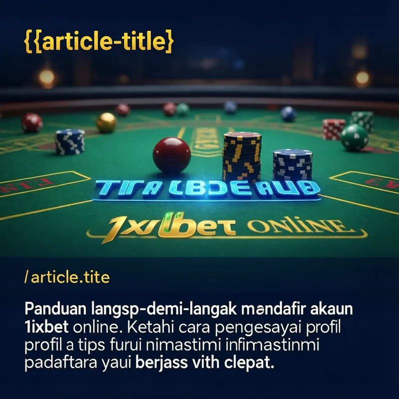 Cara Daftar 1xbet Online